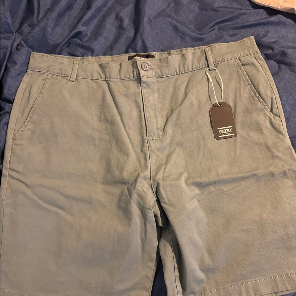 Classic Gray Flat Front Shorts for Everyday Comfort